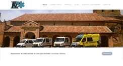 Desktop Screenshot of ambulanciasperez.com